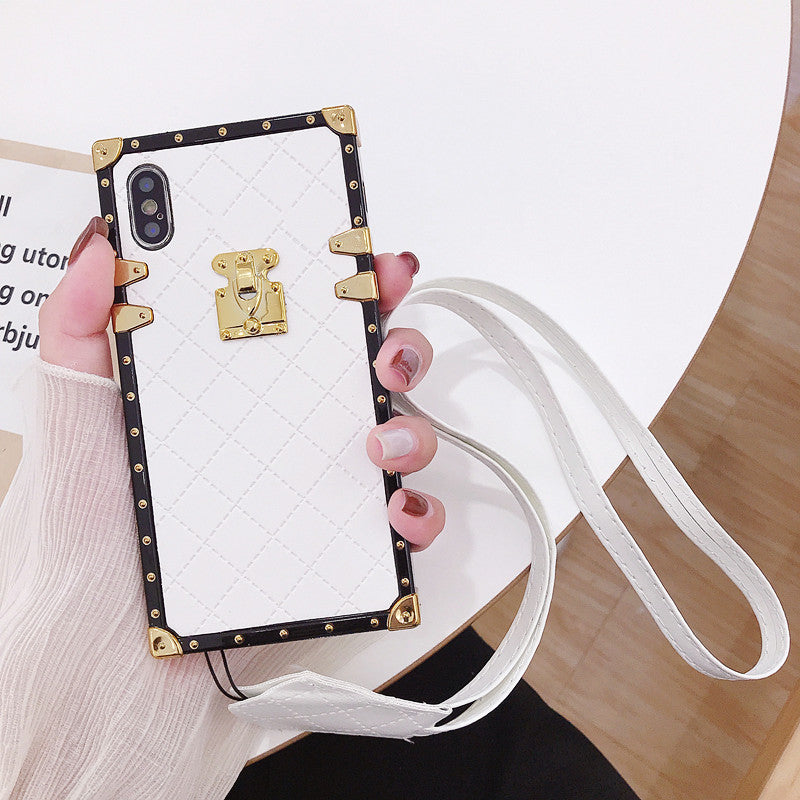 Diamond Pattern TPU Phone Case for iPhone 6–11 Pro Max