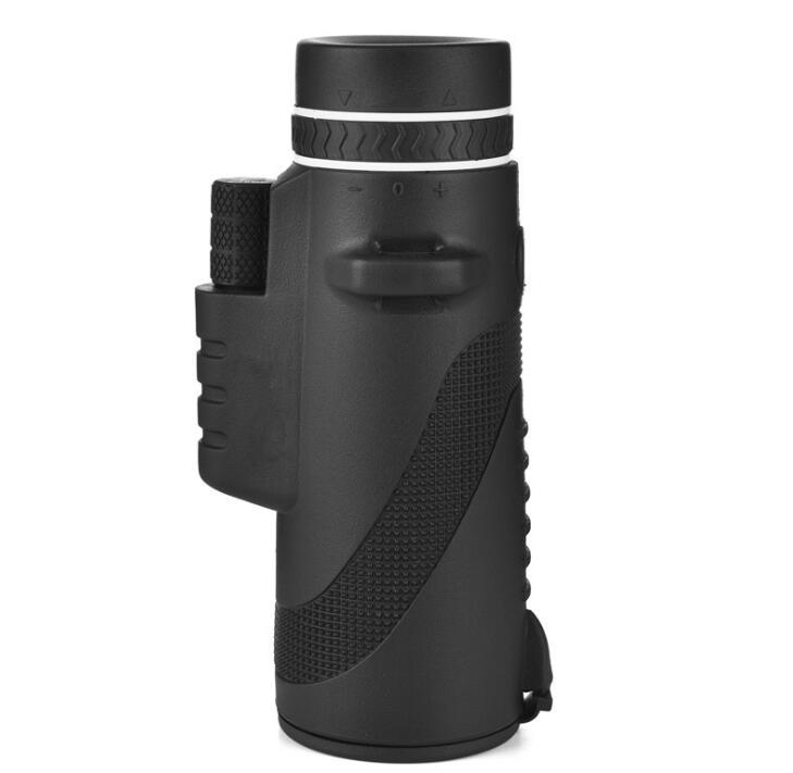 40X HD Monocular Telescope with Smartphone Mount — Waterproof, Nitrogen-Filled