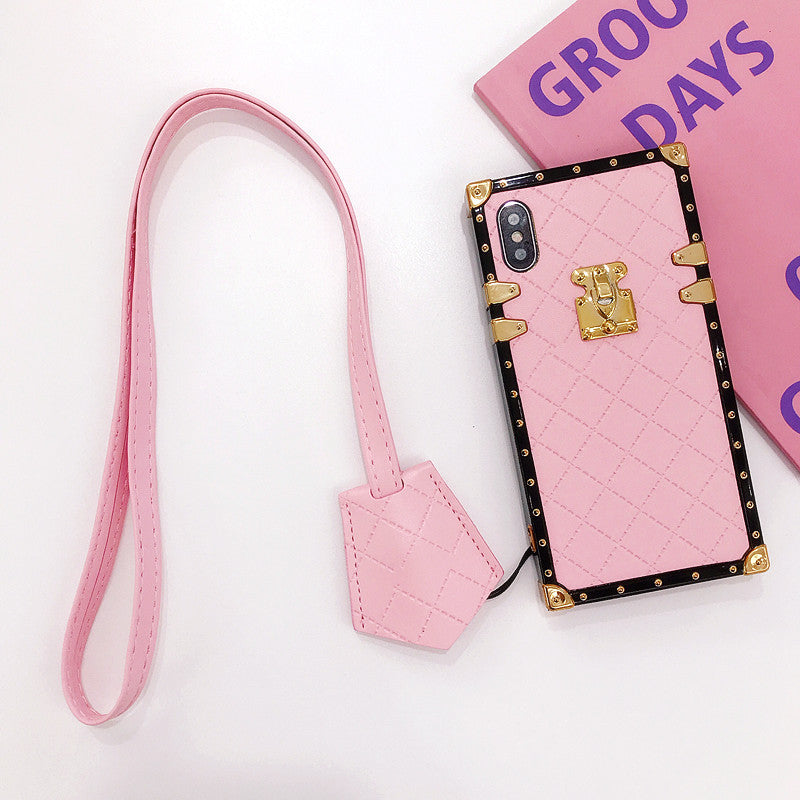 Diamond Pattern TPU Phone Case for iPhone 6–11 Pro Max