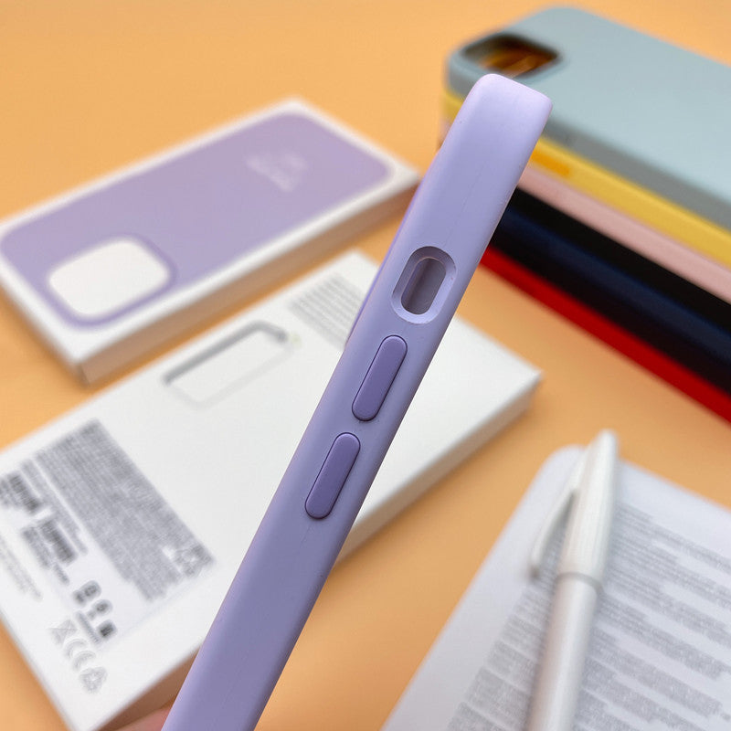 Liquid Silicone MagSafe iPhone 14 Case — Shockproof, Magnetic, Multiple Colors