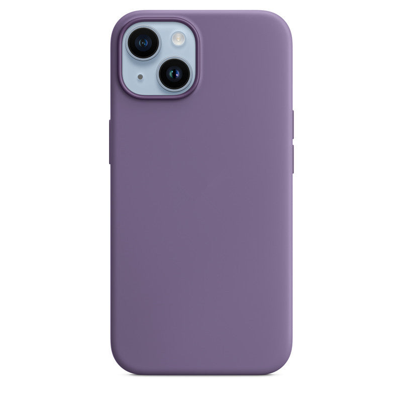Liquid Silicone MagSafe iPhone 14 Case — Shockproof, Magnetic, Multiple Colors