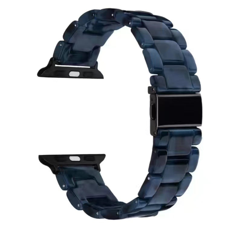 Resin Apple Watch Band — 46 Colors, Fits iWatch Series 1–4 (38/40mm & 42/44mm)