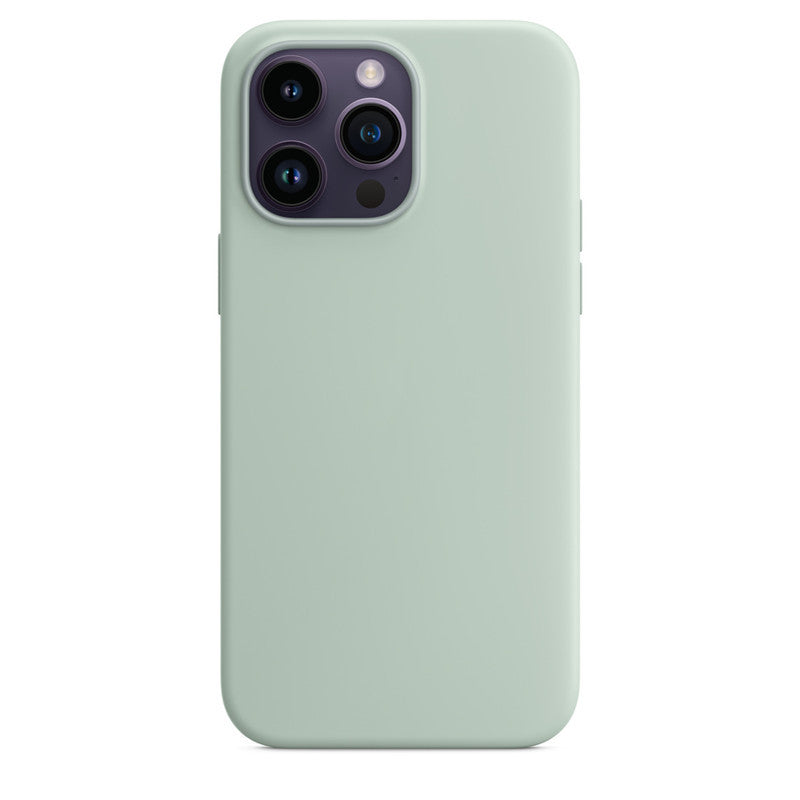 Liquid Silicone MagSafe iPhone 14 Case — Shockproof, Magnetic, Multiple Colors