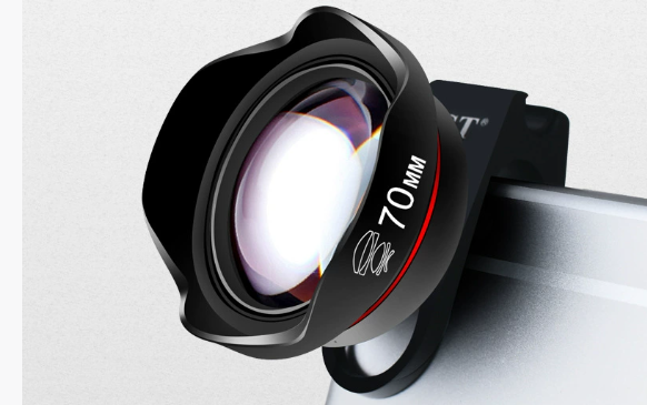 2X Telephoto Macro Clip-On Lens — 200mm–800mm Focus Range