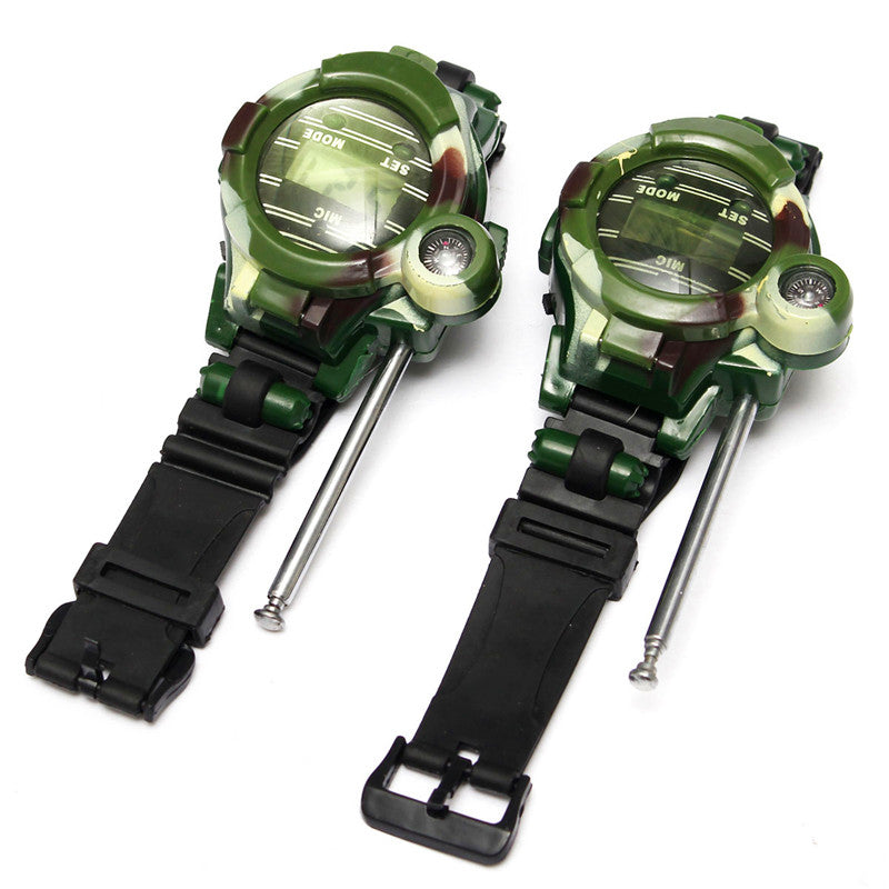 Camo 7-in-1 Parent-Child Walkie Talkie Toy Watch