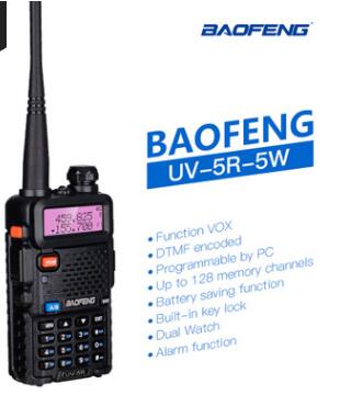 BF-UV5R Outdoor Vehicle Walkie Talkie Radio