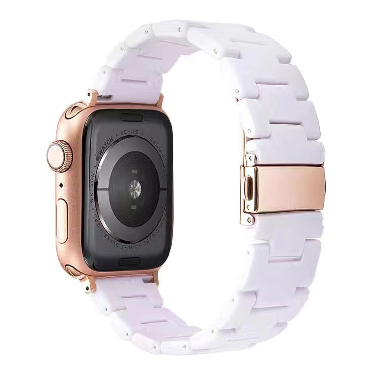Resin Apple Watch Band — 46 Colors, Fits iWatch Series 1–4 (38/40mm & 42/44mm)