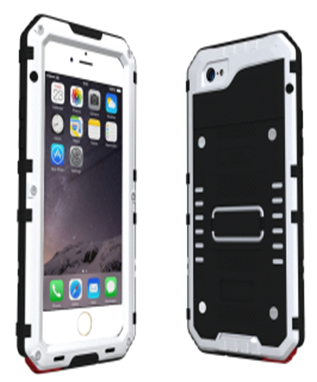 Waterproof iPhone Case — Metal & Tempered Glass, Dive-Ready Protection