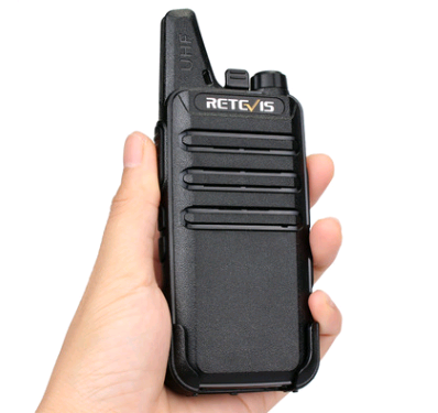 RT22 Mini Walkie Talkie for Hotels and Travel