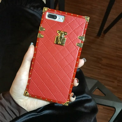 Diamond Pattern TPU Phone Case for iPhone 6–11 Pro Max