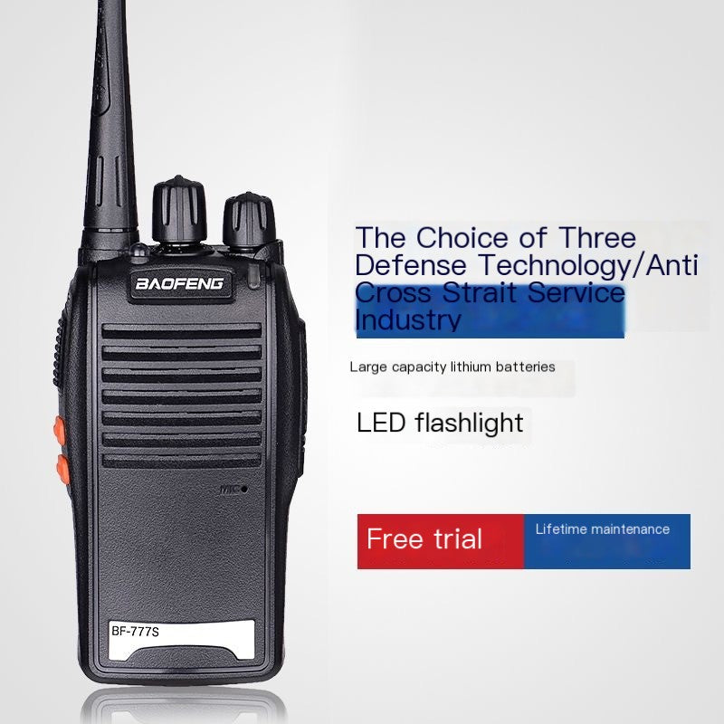 Baofeng BF-777S Mini Walkie Talkie — Long Range Two-Way Radio for Outdoor Use