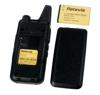RT22 Mini Walkie Talkie for Hotels and Travel