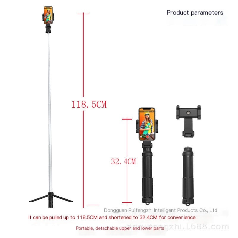 360° Auto-Rotating Smartphone Stand with AI Face Tracking — Hands-Free