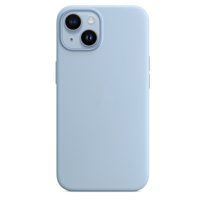 Liquid Silicone MagSafe iPhone 14 Case — Shockproof, Magnetic, Multiple Colors